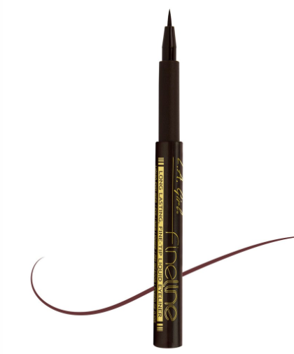 L.A. Girl Fineline Eyeliner- GLE719 Dark Brown - ADDROS.COM